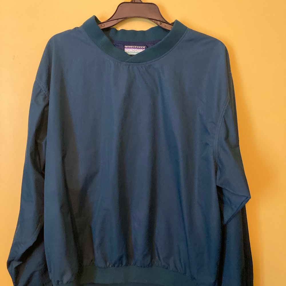 Highlander wind shirt golf windbreaker extra large